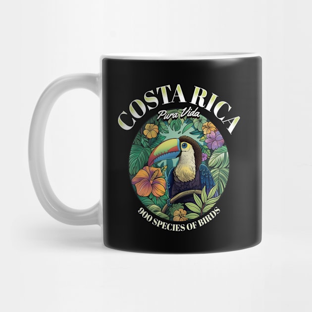 Birdwatching in Paradise Toucans of Costa Rica in Black by Costa Rica Designs